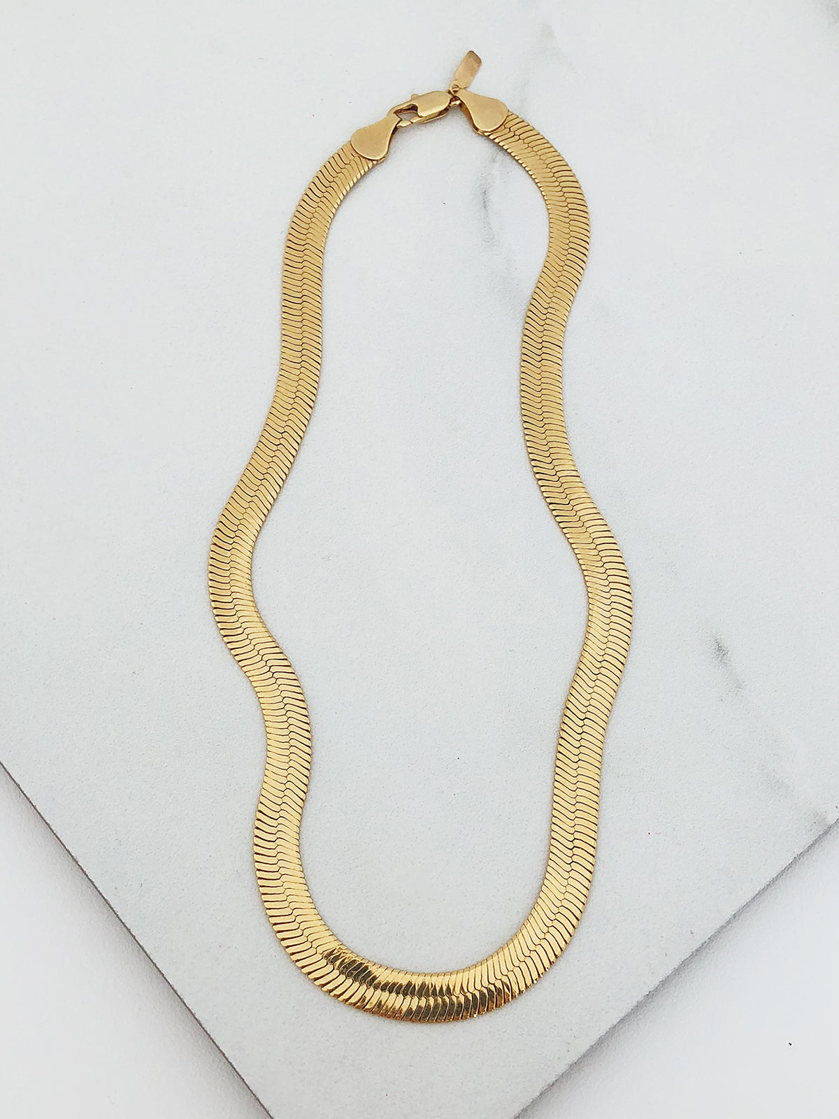 18" Herringbone Necklace