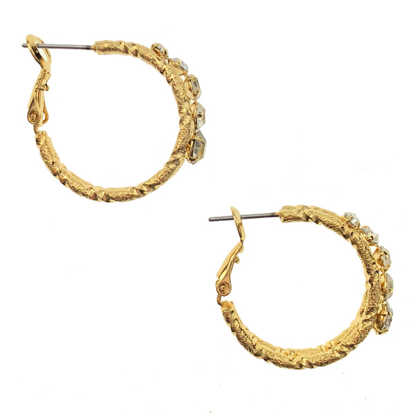 Crystalized Hoops