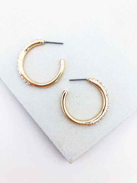 Pearlized Hoops