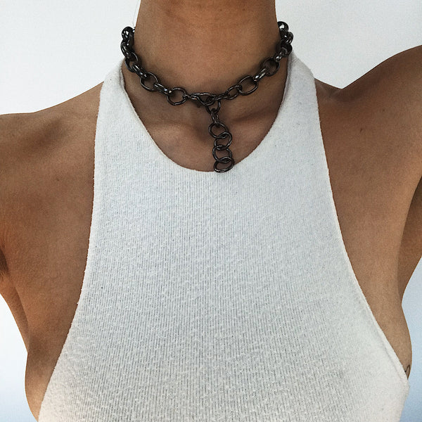 Black Lynx Necklace